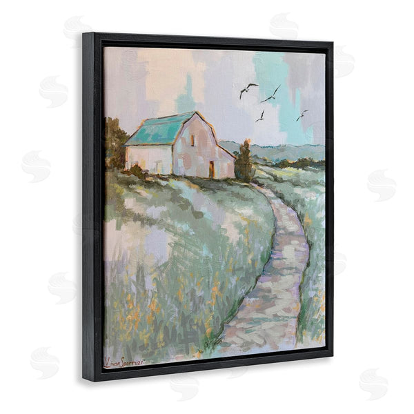 Stupell Industries Linda Sperruzzi | Peaceful Homestead Landscape