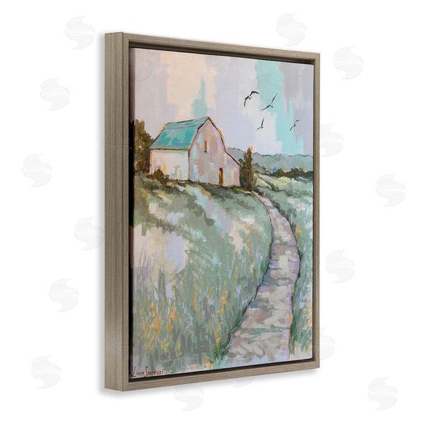 Stupell Industries Linda Sperruzzi | Peaceful Homestead Landscape