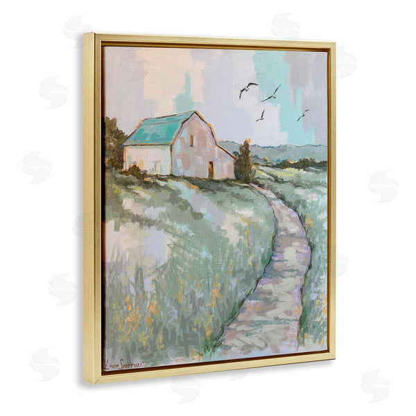 Stupell Industries Linda Sperruzzi | Peaceful Homestead Landscape