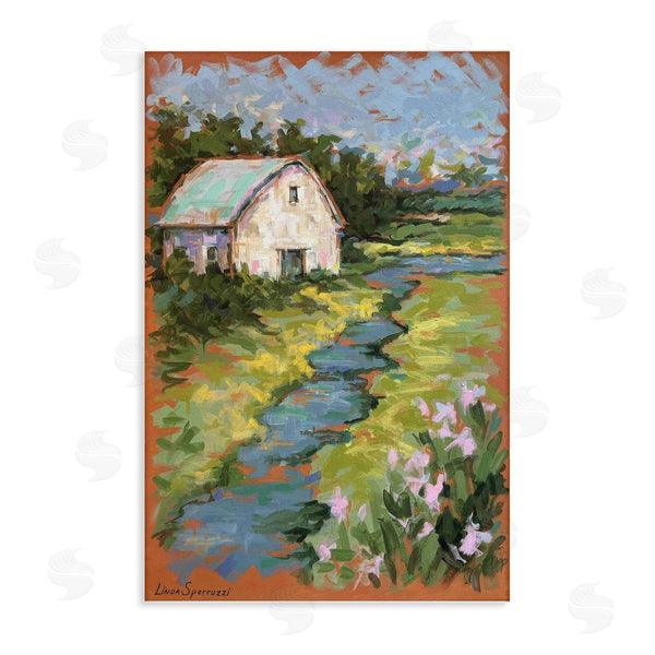 stupell industries Linda Sperruzzi | Psalm 23 Barn Scene