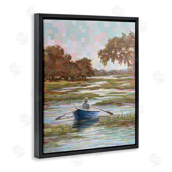 Stupell Industries Linda Sperruzzi | Quiet Time On The River