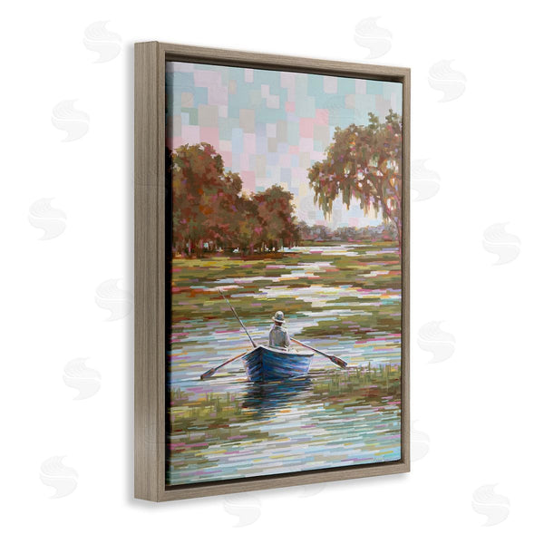 Stupell Industries Linda Sperruzzi | Quiet Time On The River