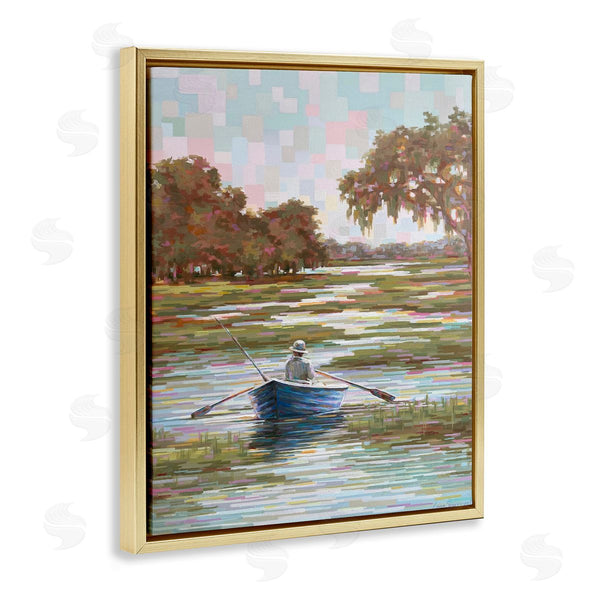 Stupell Industries Linda Sperruzzi | Quiet Time On The River