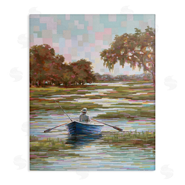 stupell industries Linda Sperruzzi | Quiet Time on the River