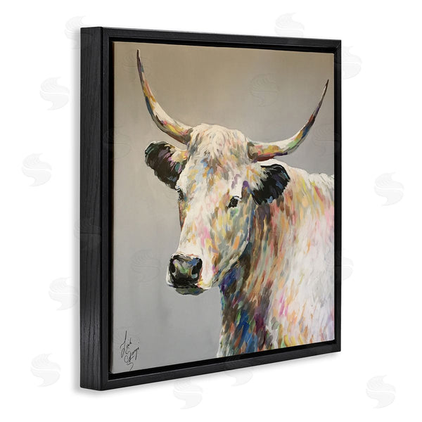 Stupell Industries Linda Sperruzzi | Raymond White Cow Painting