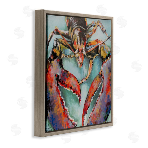 Stupell Industries Linda Sperruzzi | Rocco Lobster Portrait Painting