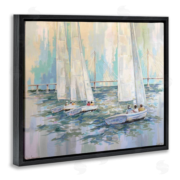 Stupell Industries Linda Sperruzzi | Sailing The Cooper River