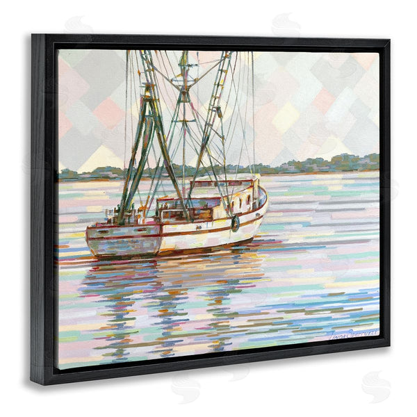 Stupell Industries Linda Sperruzzi | Shrimp Boat On The San Sebastian