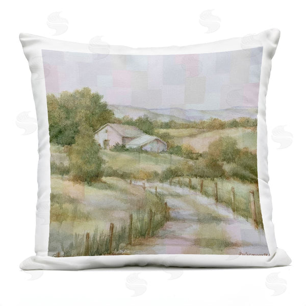 Stupell Industries Linda Sperruzzi | Take Me Home Impressionist Landscape Printed Throw Pillow