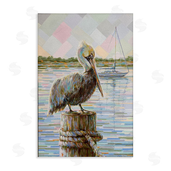stupell industries Linda Sperruzzi | The Guardian of the Dock Pelican