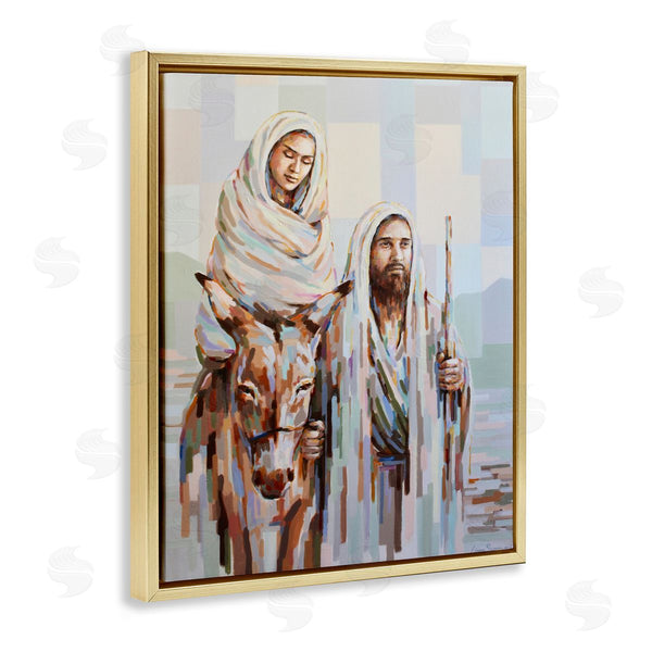 Stupell Industries Linda Sperruzzi | The Journey Modern Nativity