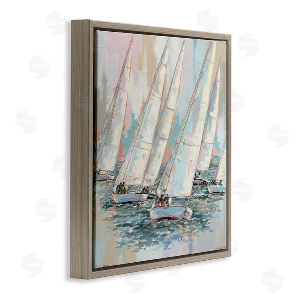 Stupell Industries Linda Sperruzzi | The Regatta At Sunset Race