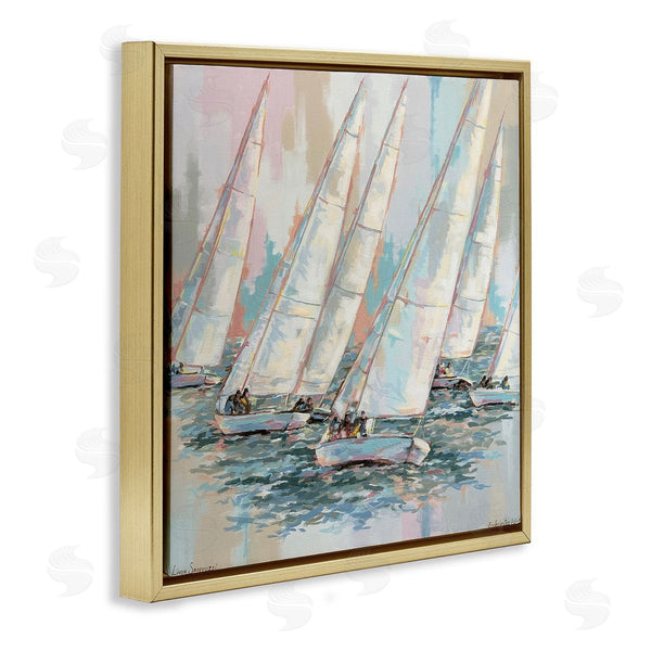Stupell Industries Linda Sperruzzi | The Regatta At Sunset Race