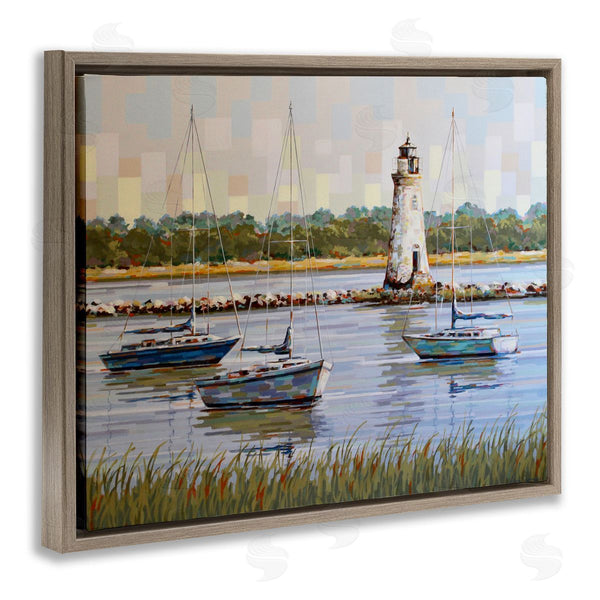 Stupell Industries Linda Sperruzzi | The Watcher Cockspur Lighthouse