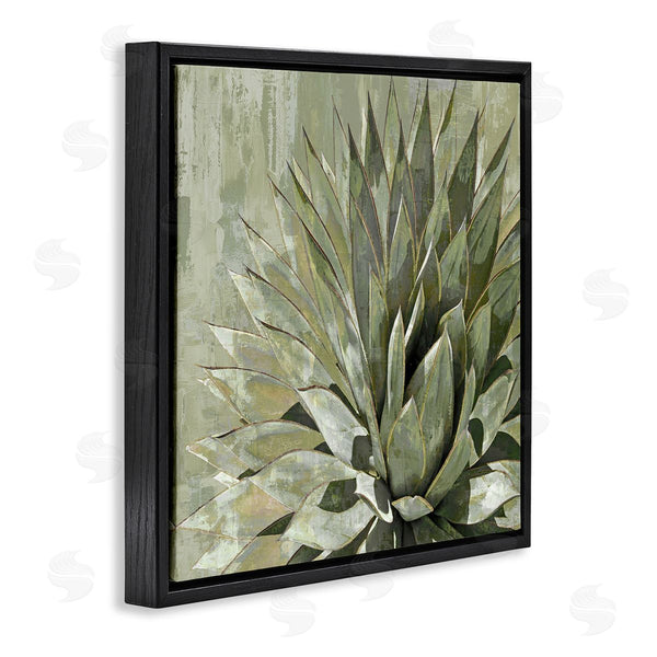 Stupell Industries Lindsay Benson | Green Botanical Abstract Leaves Wall Art