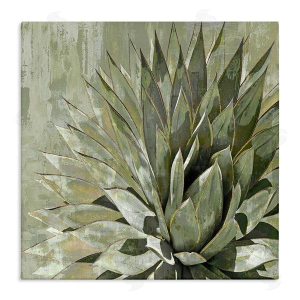 stupell industries Lindsay Benson | Green Botanical Abstract Leaves Wall Art