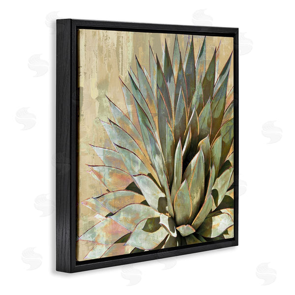 Stupell Industries Lindsay Benson | Green Succulent Agave Leaves