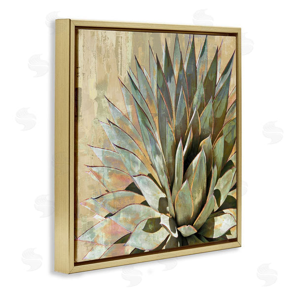 Stupell Industries Lindsay Benson | Green Succulent Agave Leaves