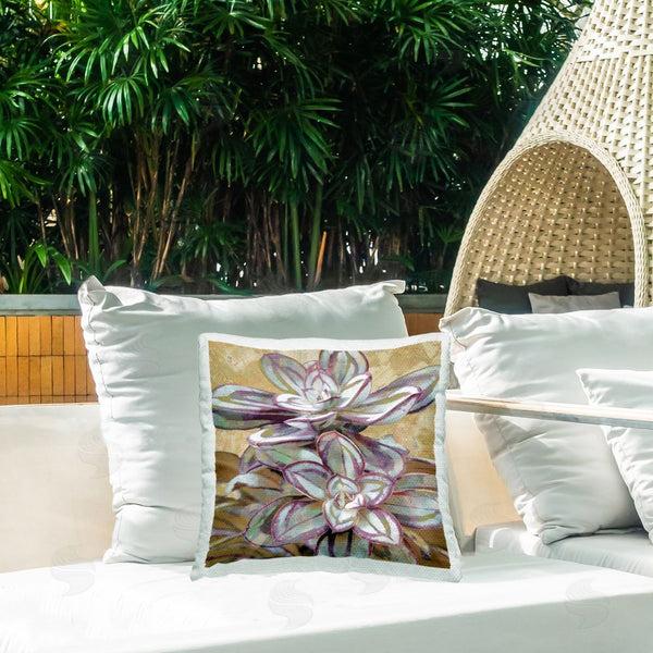 Stupell Industries Lindsay Benson | Rustic Desert Succulents Printed Throw Pillow