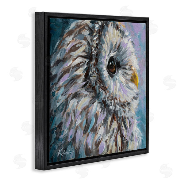 Stupell Industries Lindsay Kivi Fine Art | Barn Owl Pastel Hues Painting Wall Art