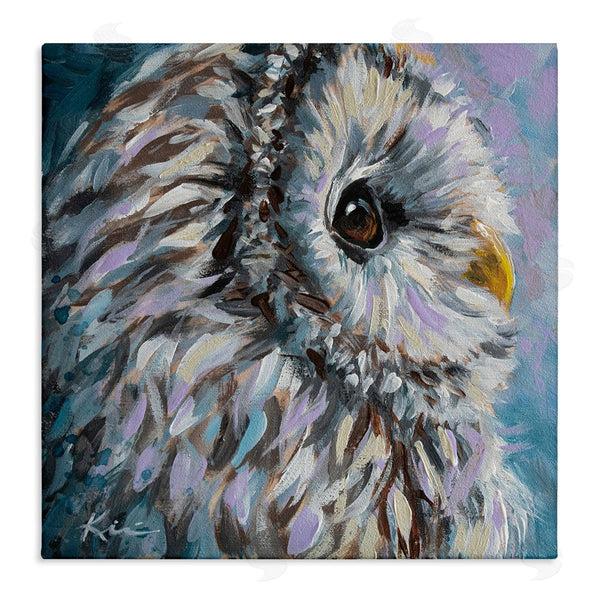 stupell industries Lindsay Kivi Fine Art | Barn Owl Pastel Hues Painting Wall Art