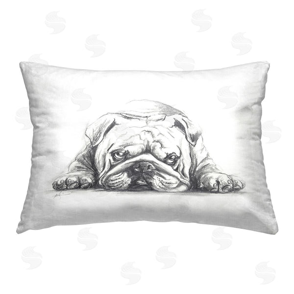 stupell industries Lindsay Kivi Fine Art | Bulldog Puppy Naptime