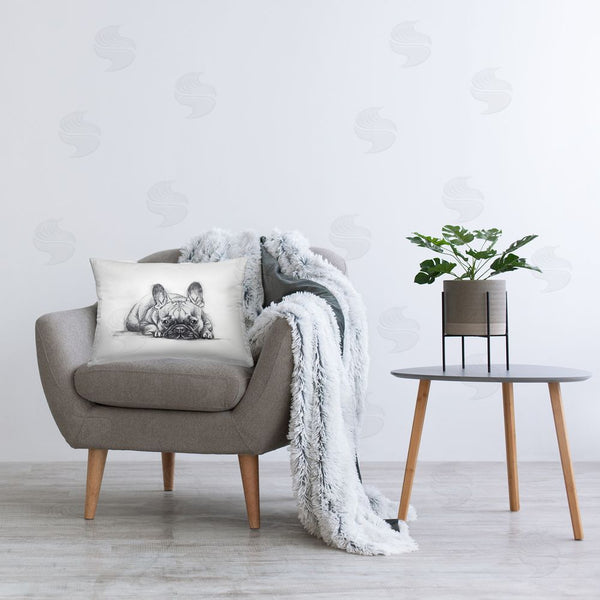 Stupell Industries Lindsay Kivi Fine Art | French Bulldog Naptime