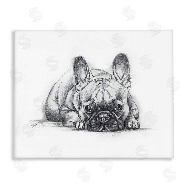 stupell industries Lindsay Kivi Fine Art | French Bulldog Naptime