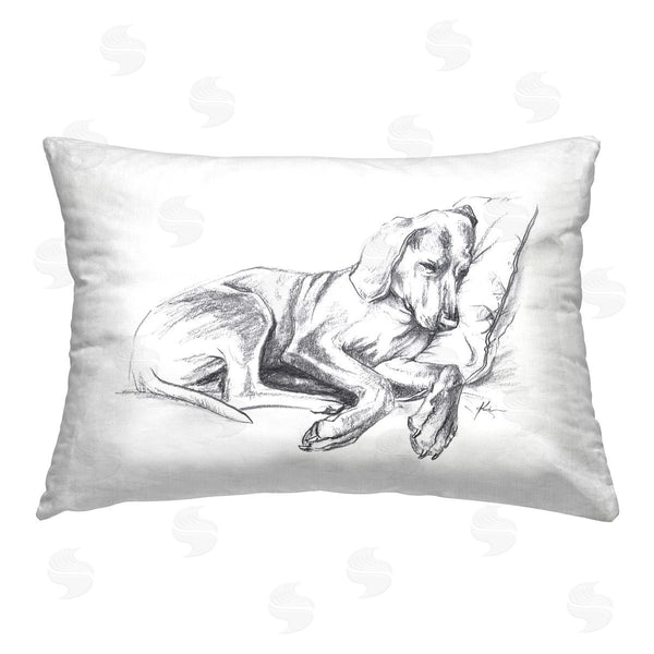 stupell industries Lindsay Kivi Fine Art | Napping Dog Drawing
