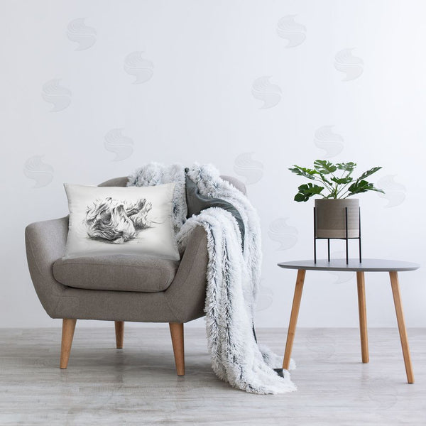 Stupell Industries Lindsay Kivi Fine Art | Naptime Dog Drawing