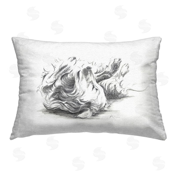 Stupell Industries Lindsay Kivi Fine Art | Naptime Dog Drawing