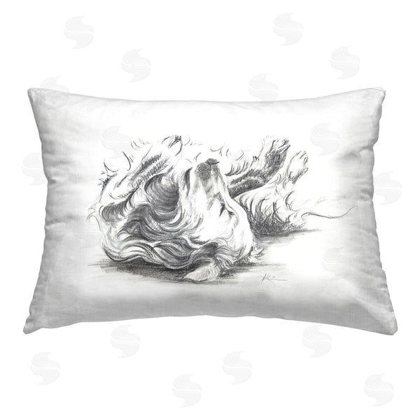 stupell industries Lindsay Kivi Fine Art | Naptime Dog Drawing
