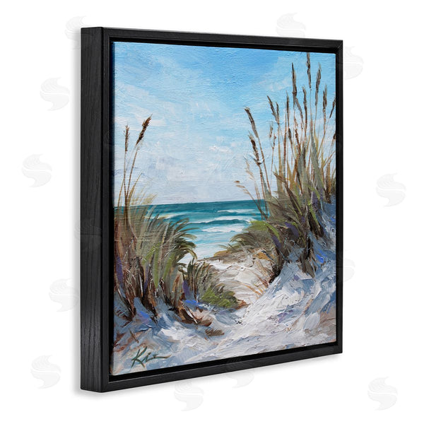 Stupell Industries Lindsay Kivi Fine Art | Seascapes Through Grasses
