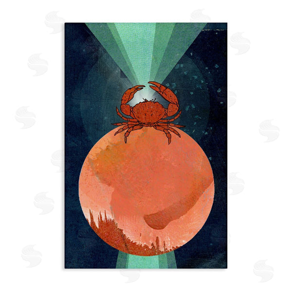 stupell industries Lindsey Newman | Surreal Crab on Sphere Wall Art
