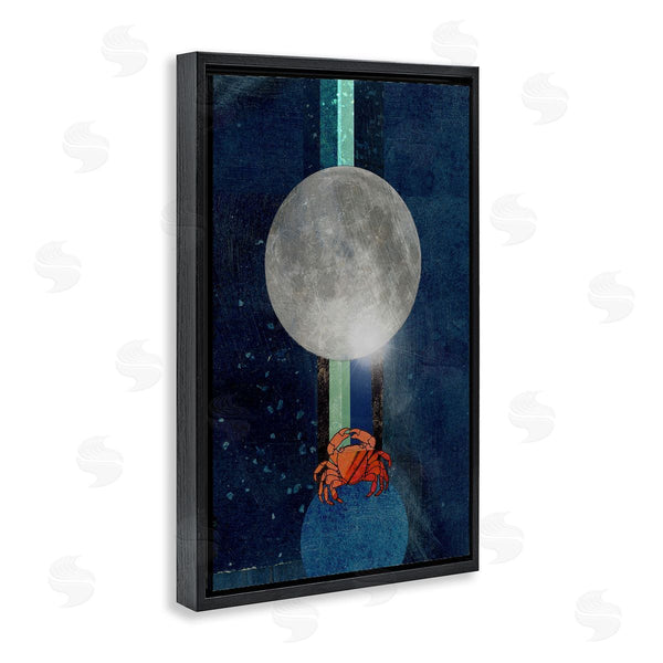 Stupell Industries Lindsey Newman | Surreal Crab Outer Space
