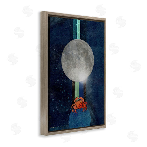 Stupell Industries Lindsey Newman | Surreal Crab Outer Space