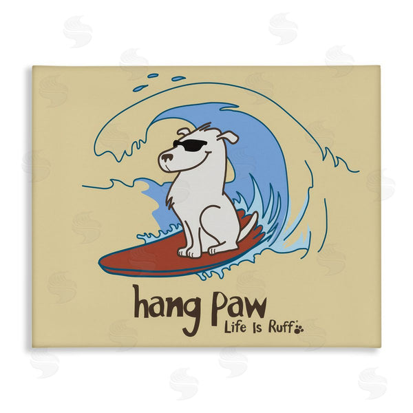 stupell industries LIR | Hang Paw Surfing Dog Wall Art