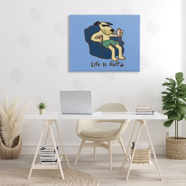 Stupell Industries LIR | Lounging Dog With Football Wall Art