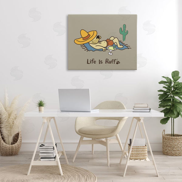 Stupell Industries LIR | Siesta Dog In Desert Wall Art