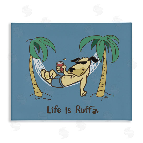 stupell industries LIR | Tropical Dog on Hammock Wall Art