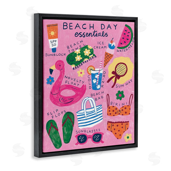 Stupell Industries Lisa Barlow | Beach Day Essentials