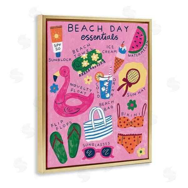 Stupell Industries Lisa Barlow | Beach Day Essentials