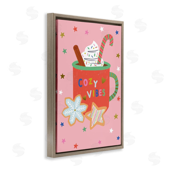 Stupell Industries Lisa Barlow | Cozy Vibes Winter Cocoa