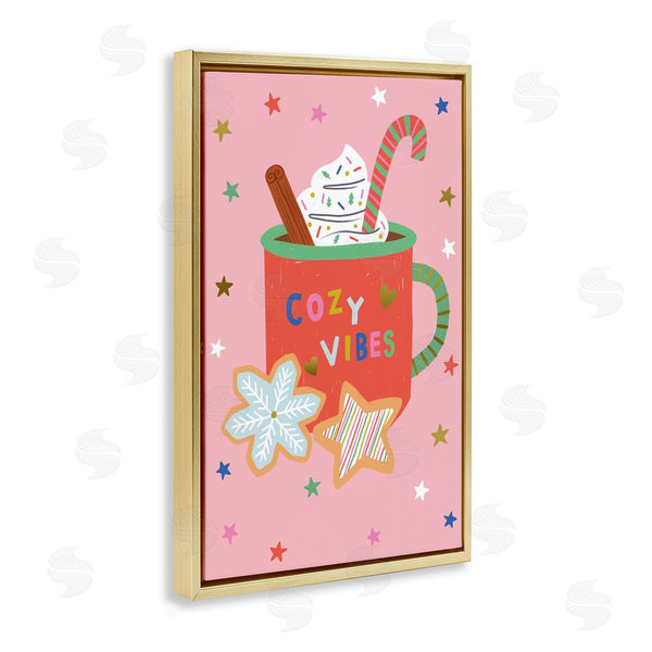 Stupell Industries Lisa Barlow | Cozy Vibes Winter Cocoa