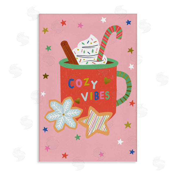 stupell industries Lisa Barlow | Cozy Vibes Winter Cocoa