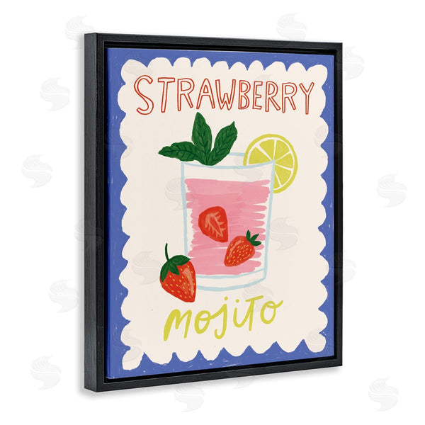 Stupell Industries Lisa Barlow | Strawberry Mojito Drink