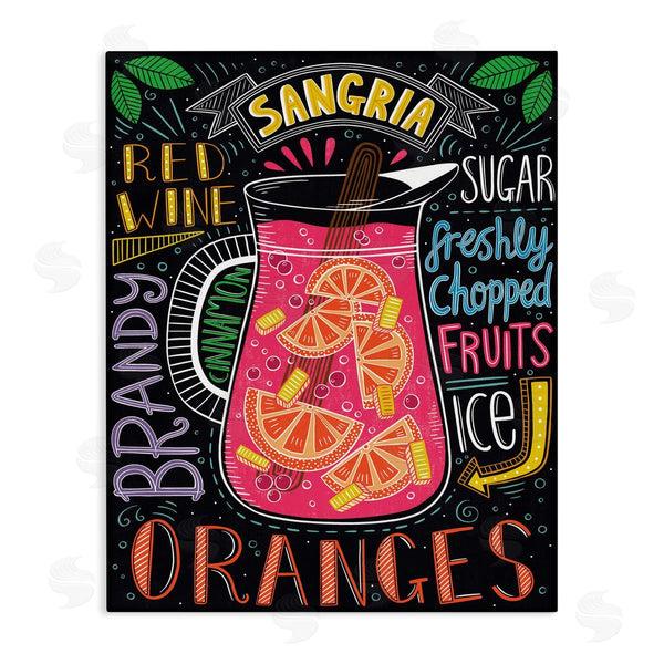stupell industries Lisa Barlow | Summer Sangria Ingredient List