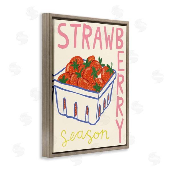 Stupell Industries Lisa Barlow | Summer Strawberry Season