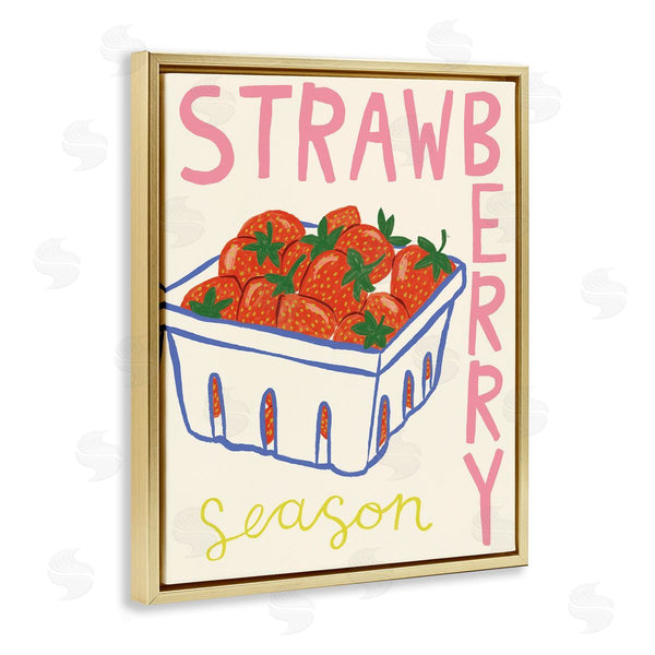 Stupell Industries Lisa Barlow | Summer Strawberry Season
