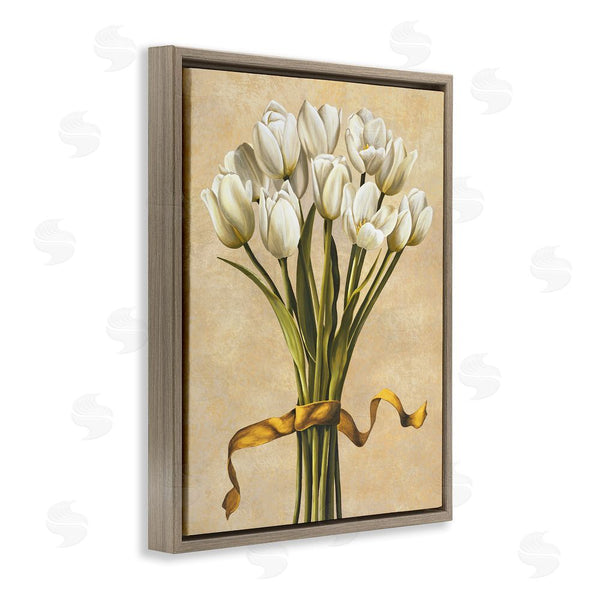 Stupell Industries Lisa Corradini | Vintage White Tulips Wall Art